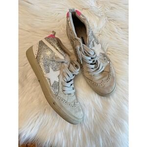 SHUshop Paulina size 9 pink accent star sneakers‎